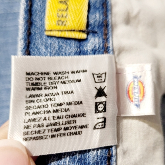 Dickies Shorts 100% Cotton Denim Relaxed Fit Skate Jorts Y2K Men’s Size 40 - Picture 12 of 13